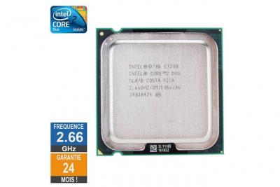 INTEL Processeur  Core 2 Duo E7300 2.66GHz SLAPB LGA775 3Mo 