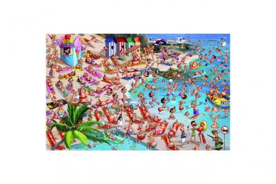 PIATNIK Puzzle 1000 pi&egrave;ces RUYER - PLAGE  Multicolore