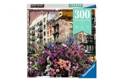 RAVENSBURGER  300 Pieces Flowers In Ny Puzzle Multicolore