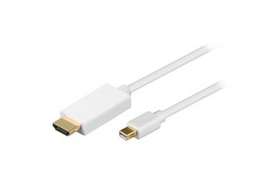 REAL CABLE  SUB-1/7M50 C&acirc;ble Subwoofer Double Blindage 7 m Blanc