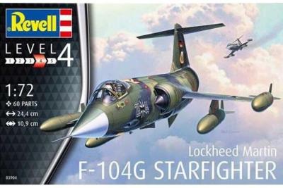 REVELL Maquette avion  F-104G Starfighter-1/72 - Maquette d'avion