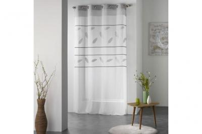 Rideau Voilage ""Teora"" 140x260cm Gris