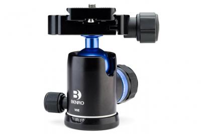 BENRO V0e Triple Action Ball Head With Pu50 Qr Plate (noir) 