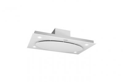 KLARSTEIN Secret service hotte aspirante il&ocirc;t plafond 220w 800m&sup3;/h led -blanc