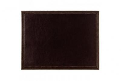 OLYMPIA Set de table en simili cuir 300 x 400 mm - PVC&Polyester