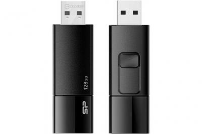 SILICON POWER  Blaze B05 - Cl&eacute; USB - 128 Go - USB 3.0 - noir classique