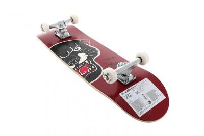 PLAYLIFE  Black Panther 8.0&acute;&acute; Skateboard Rouge 31 Inches