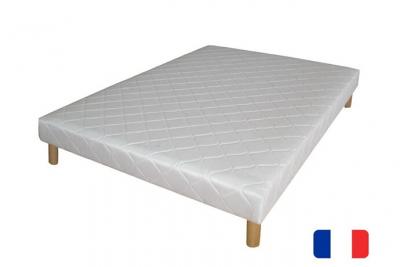PROMO MATELAS Sommier tapissier &agrave; ressorts 120x190 