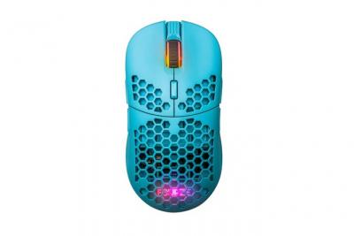 FOURZE  GM900 - Souris Gamer Sans Fil - Turquoise