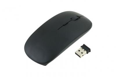 OEM Souris Pour Pc Hp Usb Sans Fil Ultra Plate Universelle Capteur Optique 3 Boutons Ordinateur (noir)