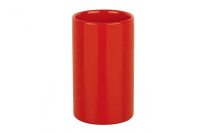 SPIRELLA Gobelet C&eacute;ramique tube Rouge - Rouge - 