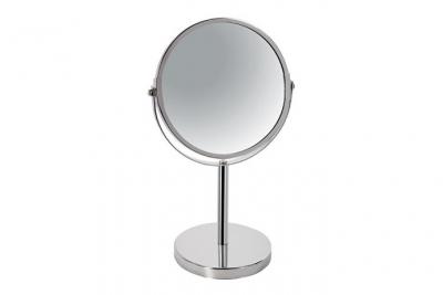 Spirella miroir grossissant sur pied acier sydney chrom&eacute;