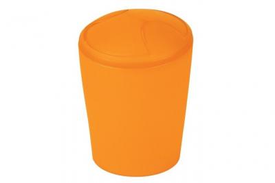 SPIRELLA Poubelle &agrave; bascule pp move 5L Frosty Orange - Orange - 