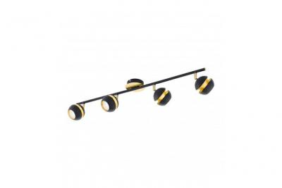 EGLO  Nocito Spot Acier 13,2 W Noir, Or