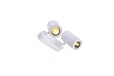SLV Enola_b Spot 2, Applique Et Plafonnier, Blanc, Gu10, Max. 2x50w