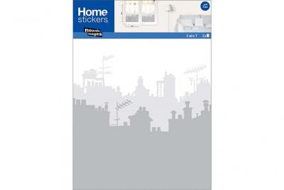 DRAEGER PARIS 1886 Sticker Fen&ecirc;tre Toits de Paris Draeger la carterie