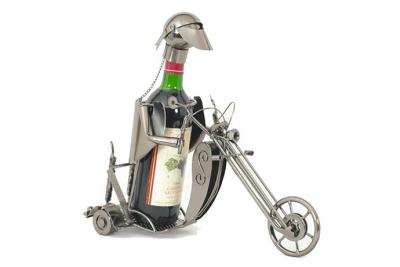 INCONNU Support Bouteille M&eacute;tallique Motard