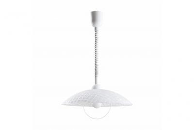 EGLO Suspension alvez &oslash; 42cm dimmable en blanc, clair