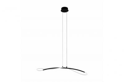 EGLO Egidonella plafonnier led suspendu int&eacute;gr&eacute; noir