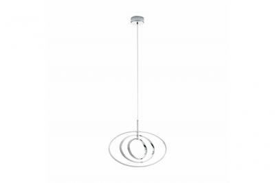 EGLO Pausia plafonnier led suspendu int&eacute;gr&eacute; chrome