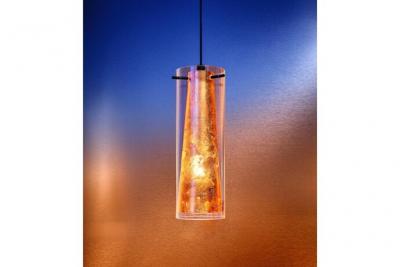 EGLO Pendant la lumi&egrave;re pinto gold lumi&egrave;re noire, or &Oslash;11cm h: 110cm