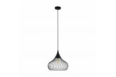 EGLO Staverton plafonnier wire frame noir