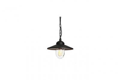 ELSTEAD Suspensions Exterieur Klampenborg Noir 1x60W E27 - Noir