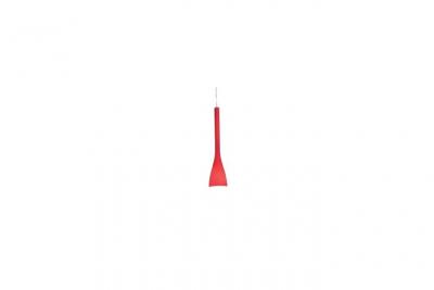 IDEAL LUX  - Suspension Rouge flut 1 ampoule Diam&egrave;tre 40 Cm - Rouge
