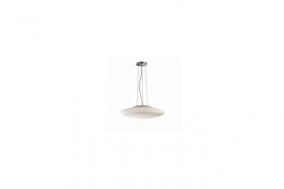 IDEAL LUX Suspension Blanche SMARTIES BIANCO 3 ampoules Diam&egrave;tre 33 Cm