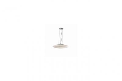 IDEAL LUX  Smarties Bianco - Petit Plafonnier &Agrave; 3 Ampoules Blanc, E27