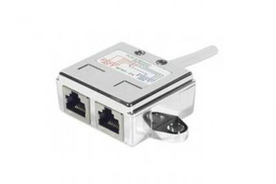 Eclateur de paires RJ45 Cat.5e STP M/F-F (15 cm)