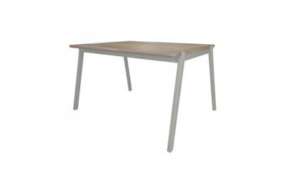 MEUBLETMOI Table de jardin pour enfant en bois d'acacia vert - charlotte 3385