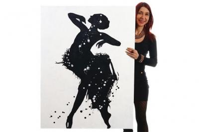 MENDLER Tableau &Agrave; L'huile Peint &Agrave; La Main &Agrave; 100% Toile De D&eacute;coration Murale Xl 120x90cm