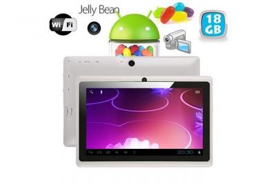 YONIS Tablette Tactile 7 Pouces Multi Touch Android Google Play Wifi 24Go Blanc -  