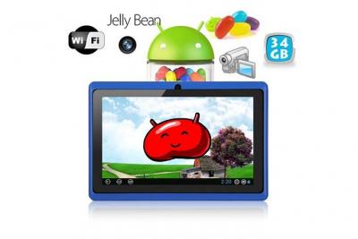 YONIS Tablette Tactile 7 Pouces Multi Touch Android Google Play Wifi 40Go Bleu -  
