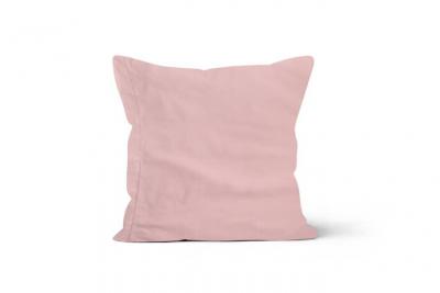 SOLEIL D OCRE Soleil d'ocre Camille Taie d'oreiller, Coton, Rose, 65 x 65 cm