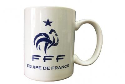 LA PLUME DOREE Mug FFF C&eacute;ramique - Collection officielle