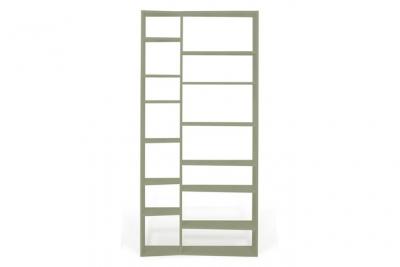 Biblioth&egrave;que Valsa 001 gris (bois FSC) - Tema Home 