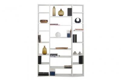 Etag&egrave;res Tarea - Design 2 couleurs - Grand rangement Blanc