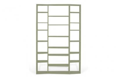 Biblioth&egrave;que Valsa 002 gris (bois FSC) - Tema Home 