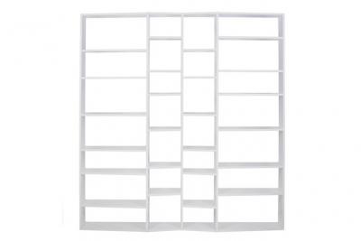 Tema home Biblioth&egrave;que Valsa H.224 x L.214 cm - Blanc