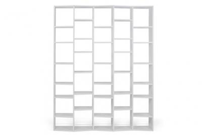 Biblioth&egrave;que Valsa 004 gris (bois FSC) - Tema Home 