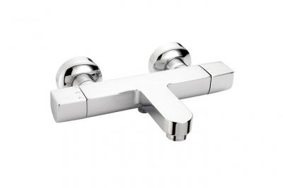 HUBER Tempo mitigeur bain et douche thermostatique  chrom&eacute;