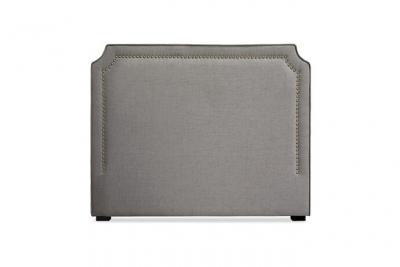 LES TENDANCES T&ecirc;te de lit Milana 140cm Tissu Taupe