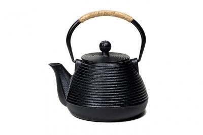 ORIGEN SIGNE GRIMALT Tetsubin - Th&eacute;i&egrave;re Japonaise Noire en fonte 1 L