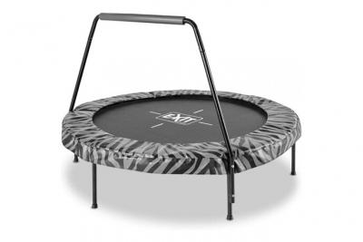 EXIT TOYS Trampoline exit Tiggy junior avec support &oslash;140cm - noir/gris - Noir