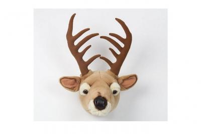 BIBIB AND CO  - Peluche troph&eacute;e cerf