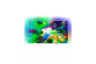 PHILIPS  75PUS7803 - Classe de diagonale 75"" 7800 Series TV LCD r&eacute;tro-&eacute;clair&eacute;e par LED - Smart TV - Android TV - 4K UHD (2160p) 3840 x 2160 - HDR - argent