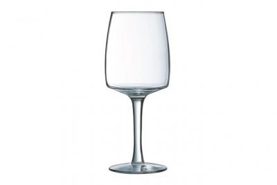 LUMINARC  7276008 Verres &agrave; Pied Eau Verre Transparent 35cl - Lot de 6
