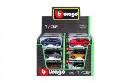 BBURAGO Miniature Burago DISPLAY DE 18 PIECES : VEHICULES "STREET FIRE"- - Min